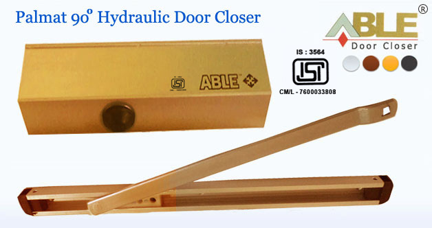 Palmat Door Closer - Silver - Golden - Black - Brown Manufacturers 