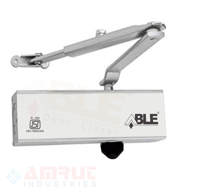 Able Brand Aluminium Extruded Body Door Closer Antique Silver - Gold  - Black - Brown multiple color Body Door Closer Device Manufacturer - Supplier - Rajkot Gujarat India