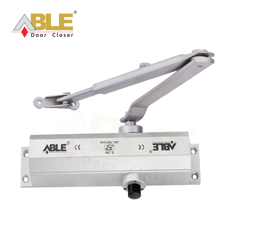 Able Brand Aluminium Extruded Body Door Closer Antique Silver - Gold  - Black - Brown multiple color Body Door Closer Device Manufacturer - Supplier - Rajkot Gujarat India